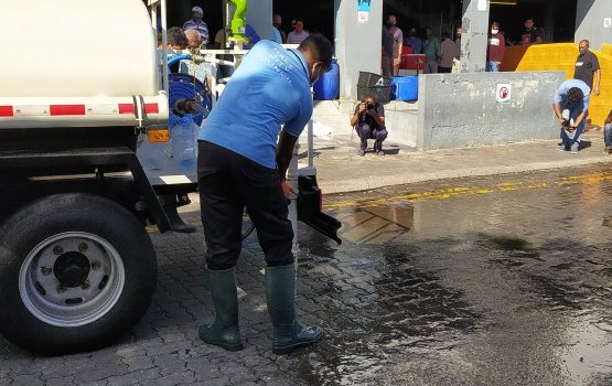 Male' ge maguthah dhove, disinfect kurumuge masaikah fashaifi