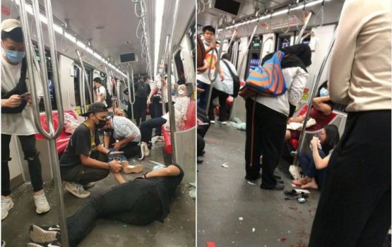 Malaysia gai rail accident eh hingai gina bayaku zakham vejje