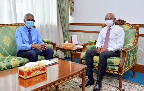 Raees Solih Mayor Muizzu aa bahdhalu koffi