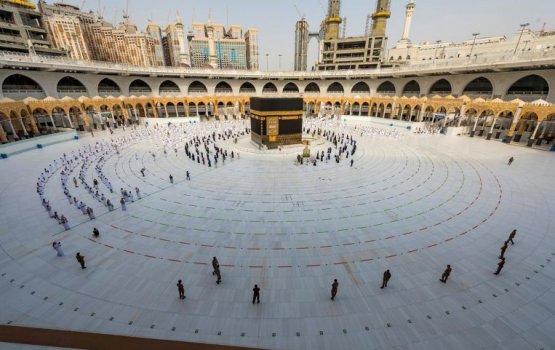 Dhen hajju aai umraa kureveynee booster jahaigen: Saudi Arabia