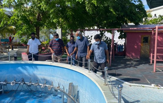 Male' ge park thakuge haalathu City Councilun balanfashaifi