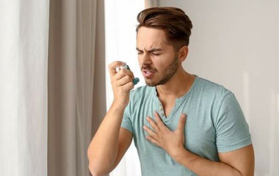 Asthma inhaler beynun kurumun covid in avahah rangalhu vey