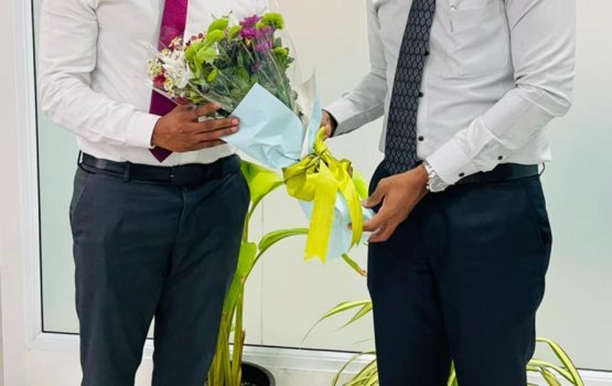 Male' ge deputy mayor kamah Nareesh Inthihaabu koffi