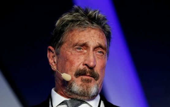 McAfee ge founder John McAfee maruvefai ovva fenijje