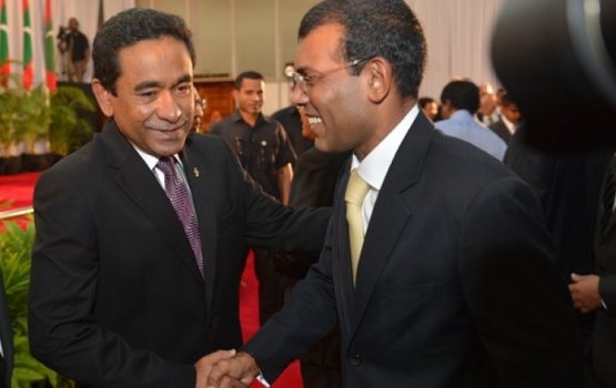 Raees Yameen ah riyaasee inthihaabugai vaadha kureven jeheyne: Nasheed