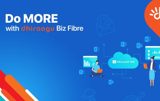 Dhiraagu Biz Fibre Broadband package thakah bodu badhaleh