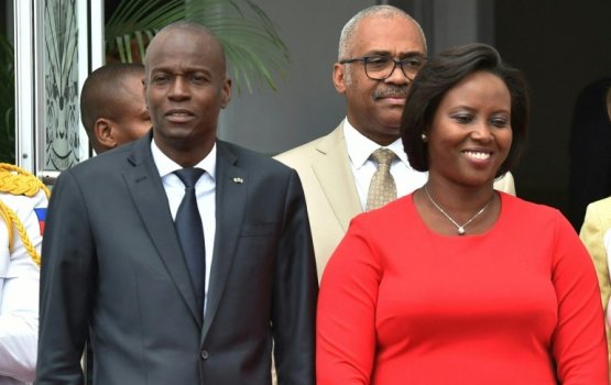 Gaumu bossun liya dheegen nuvaane: Haiti ge kureege first lady 