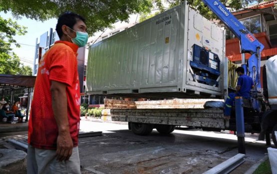 Thailand mortuary thah furi, maruvaa meehun containaru thakugai rakkaa kuranee