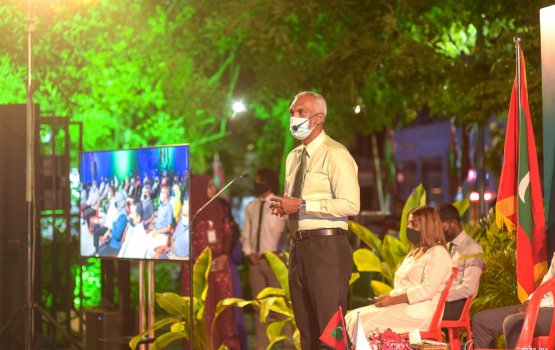 Hulhumale' in bin vikaathee Muizz kanboduvun faalhu koffi