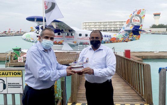 Raajjeyge kandu adeege reethikan promote kuran TMA in khaassa sea plane eh