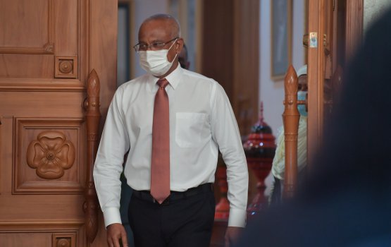BREAKING NEWS: Raees Solih coivd ah postive vejje