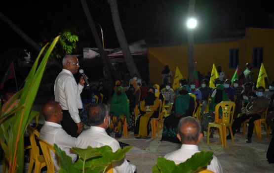 MDP ah dhera gotheh viya nudheynan: Raees Solih