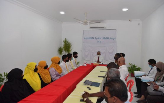 Laamarukazee gothun tharahgee kurumah council thakuge ebbarulun beynun: Raees
