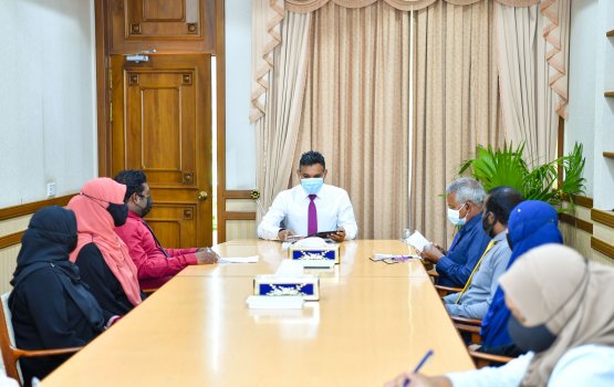Kaashidhoo ah Hospital eh beynunvegen Naibu Raees arihu edhefi