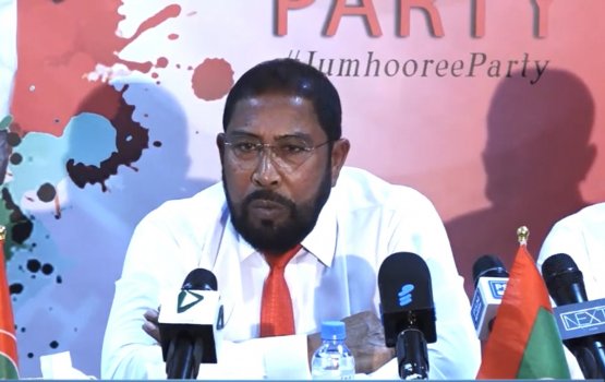 Nazim ai Riyaz dhiyaee campaign ah kuri khaharadhuves nudhee: Gasim