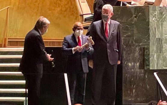 Aanmu majileehuge riyaasathaa Shahid havaaluve vadaigenfi