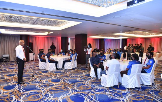 Gaumee football dhandu tharahgee kurumah plan eh eba oi: Raees Solih