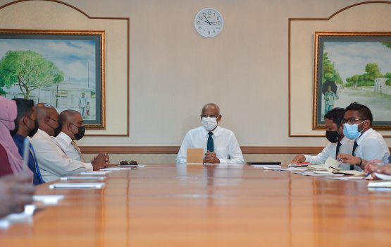 Magoodhoo gai airport eh dheyn Raees arihu edhefi