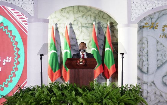 Amaan asseyri akah gaumu gendhiumah harudhanaa jeeleh binaakuran jehey: Minister Imran