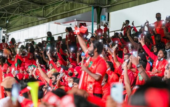 Miadhuge match Alimas carnival gai bodu screenun dhakkanee