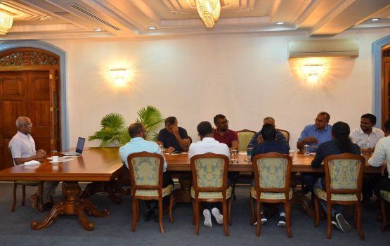 Hiyaalu thafaathuvi MDP ge member innaaeku Raees Solih eh meyzudhoshah