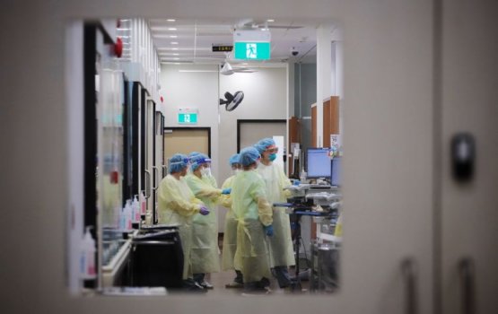 Covid case thah ithuruve, Singapore ge hospital thah furenee