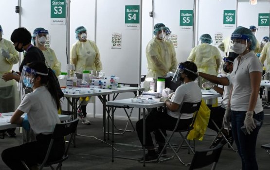 Singapore ge covid adhadhuthah aadhaya hilaafah mahchah!