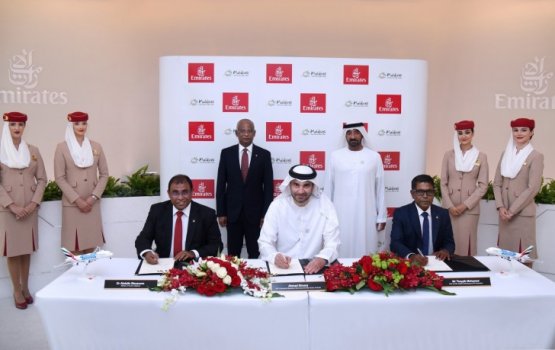 Emirates in Raajje aa ekuvefaivaa ebbasvun aakoffi 