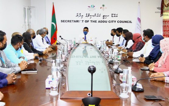 Vazeefa dhinumugai Addu meehunnah iss kan dhinumah council in edhijje