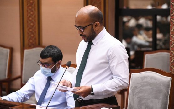 Emme dharani bodu budget Majlis in faas koffi