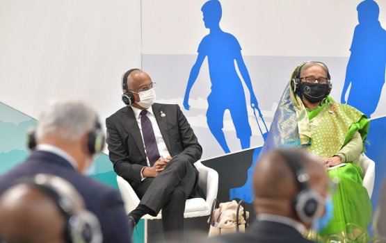 COP 26 ge havaasaa gai common wealth climate vulnerable forum gai raees