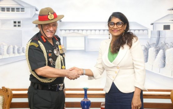 India sifain rajjeygai eba thibi kamah Defence Minister iuthiraafu vejje