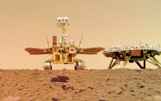 Mars Express aai China ge Zu Rong blind date akah thayyaaru vanee