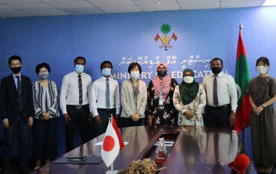 Nilandhoo school ah Japan in 1.1 million rufiyaa hadhiyaa koffi