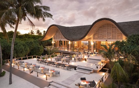 Joali in mulhin thafaathu concepteh 68 Private villa himeney aa resort eh hulhuvaifi