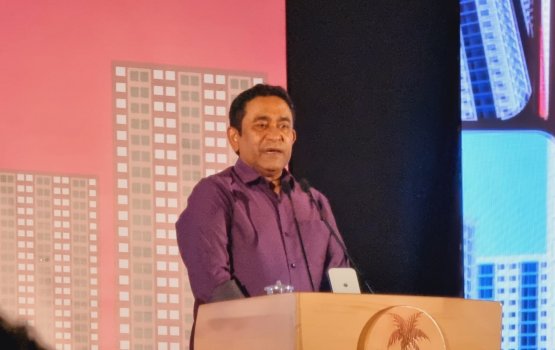 Kureege agah hiyaa flat dheyn jeheyne: Raees Yameen