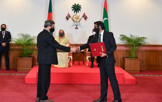 Raajje- Bangladesh Double tax negun huttaalan ebbasvejje