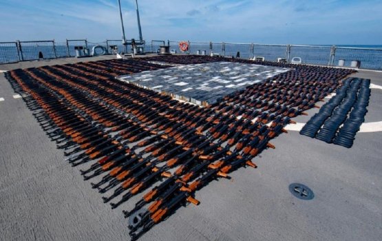 Yemen ge houthinnah fonuvi hathiyaaru thakeh America in athulaiganefi