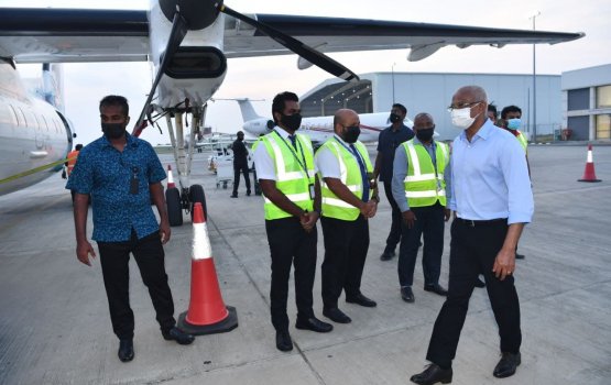 Raees Solih N. atholhah kurevvi dhathurufulhu ninmavaalavvaifi