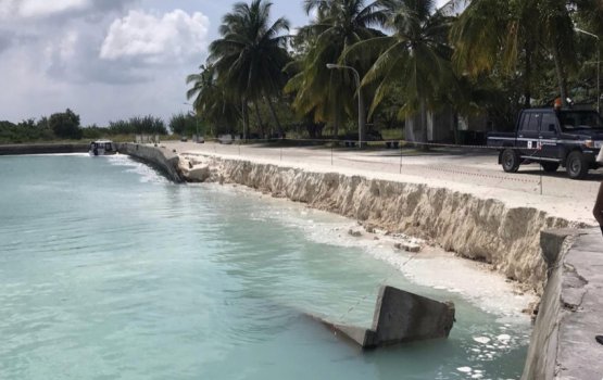 Kaadehdhoo airport jetty ge baeh modhah vettijje