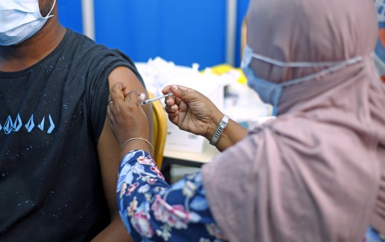 Raajjeygai Covid vaccine ge 4 vana doze jahan nimmaifi 