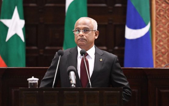 Male' rayyithunnah goathi dheyne kan Raees iulaan kuravvaifi