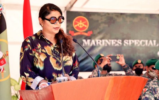 Bodu haadhisaa eh kurimathi nuvanee salaamathah isskan dheythy: Maria