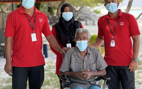 BML in 20 rashakah motorized wheel chair hadhiyaa koffi