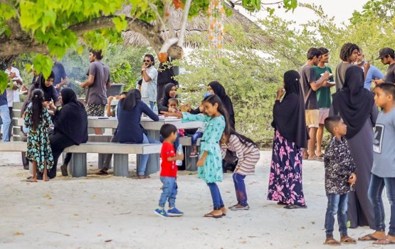 BML community fund ge dhashun Lhaimagugai hihgaimu community beach sarahahdheh
