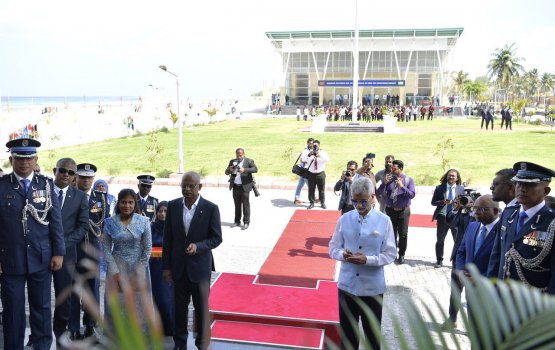 India in Addu gai hedhi Police academy rasmeekoh hulhuvaifi