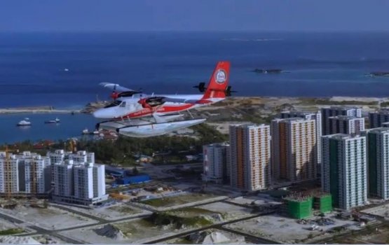 Hulhumale mathin udhussaa drone thakuge nurakkaa seaplane thakah kurimathi vanee