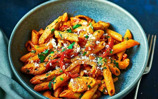 Roadha malaafaiy: Chicken fajita Pasta