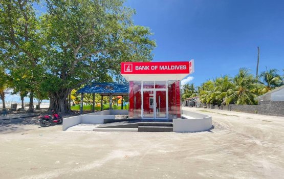 BML in Vaadhoo gai self service banking center eh hadhaifi