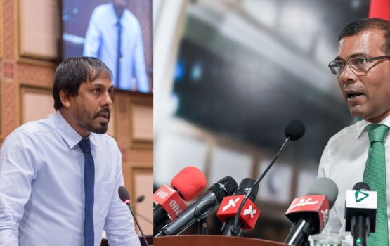 MP Ismail ge rahdhu Nasheed ah: molhu goth nimaanee vaki ekakeh noon!